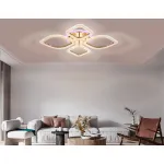 Потолочный светодиодный светильник с пультом FA5149 GD золото 77W 680*630*90 (ПДУ РАДИО 2.4) от NovaLamp Потолочный светодиодный светильник с пультом FA5149 GD золото 77W 680*630*90 (ПДУ РАДИО 2.4) от NovaLamp