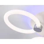 Светильник светодиодный потолочный FA3838/3 WH белый 42W 3000K-6400K+RGB D458*80 (ПДУ РАДИО 2.4G) от NovaLamp