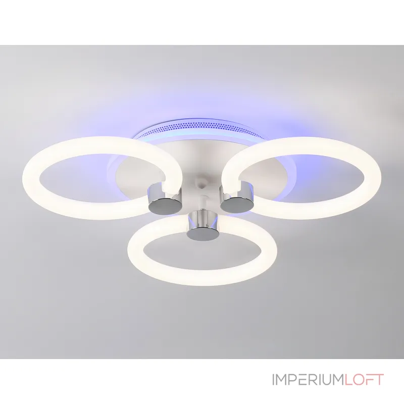 Светильник светодиодный потолочный FA3838/3 WH белый 42W 3000K-6400K+RGB D458*80 (ПДУ РАДИО 2.4G) от NovaLamp