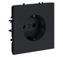 Розетка с заземлением без рамки Voltum S70 VLS040107
