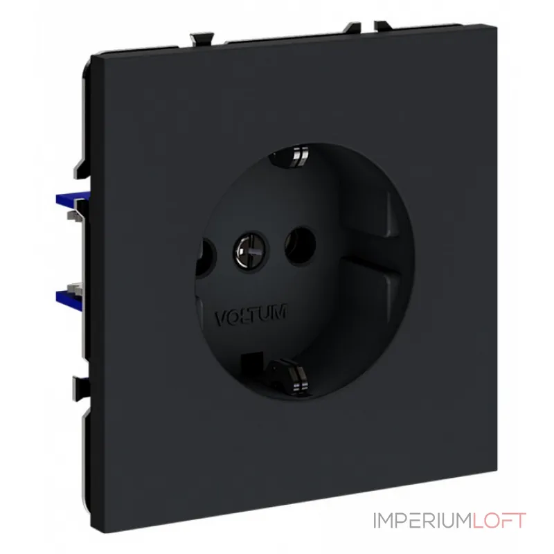Розетка с заземлением без рамки Voltum S70 VLS040107 от ImperiumLoft Розетка с заземлением без рамки Voltum S70 VLS040107 от ImperiumLoft