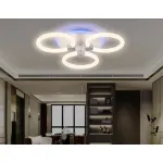 Светильник светодиодный потолочный FA3838/3 WH белый 42W 3000K-6400K+RGB D458*80 (ПДУ РАДИО 2.4G) от NovaLamp
