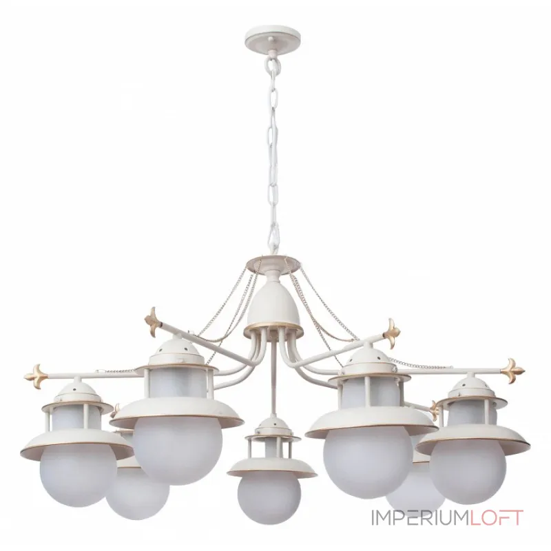 Подвесная люстра Abrasax Ursula L.9201-7CREAM/G от ImperiumLoft