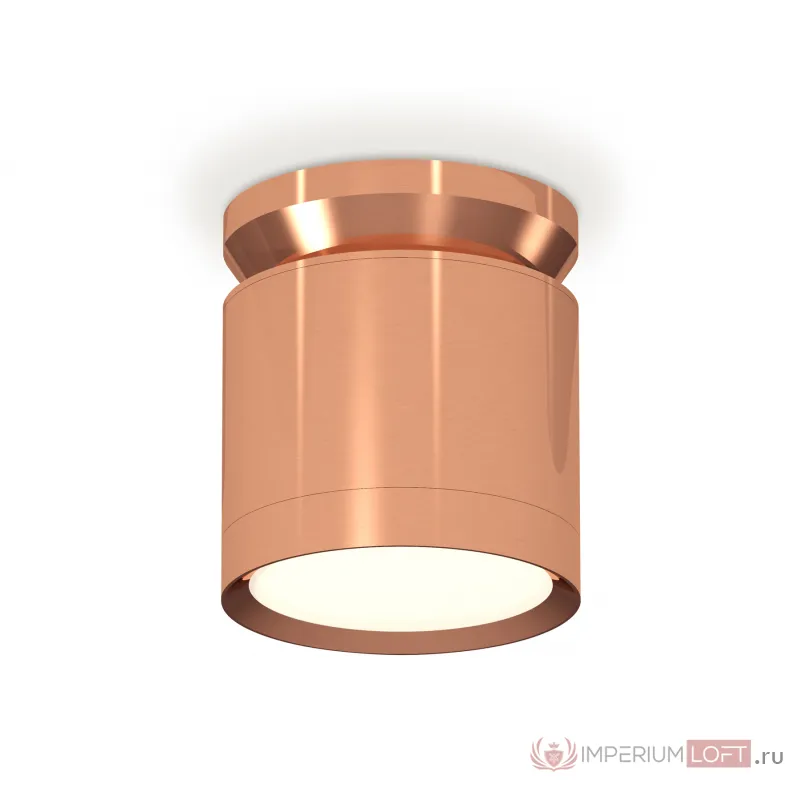 Комплект накладного светильника XS8122035 PPG золото розовое полированное GX53 (N8912, C8122, N8126) от NovaLamp