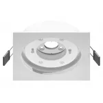 Корпус светильника встраиваемый C8061 SWH белый песок 110*110*H40mm Out2mm GX53 от NovaLamp
