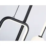 Подвесной светодиодный светильник FL66366/2 BK черный 38W 4200K 300*80*1200 от NovaLamp