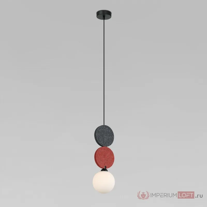 Подвесной светильник Eurosvet Olaf 40072/1 красный от ImperiumLoft