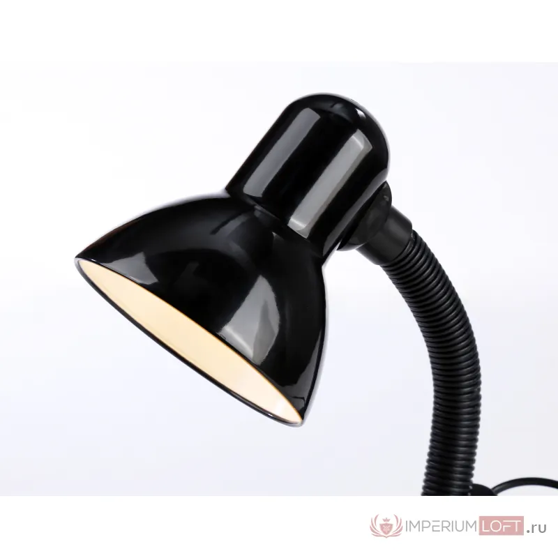 Светильник настольный с выключателем DE7710 BK черный E27 max 40W от NovaLamp