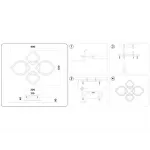 Потолочный светодиодный светильник с пультом FA5149 GD золото 77W 680*630*90 (ПДУ РАДИО 2.4) от NovaLamp Потолочный светодиодный светильник с пультом FA5149 GD золото 77W 680*630*90 (ПДУ РАДИО 2.4) от NovaLamp