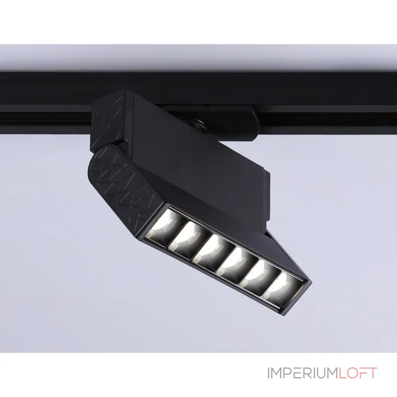 Светильник светодиодный трековый GL6813 BK черный LED 6W 3000K 24° 115*22*87 от NovaLamp