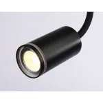 Светильник настенный с выключателем FW2470 BK черный GU10 max 12W D55*L100*H300 от NovaLamp