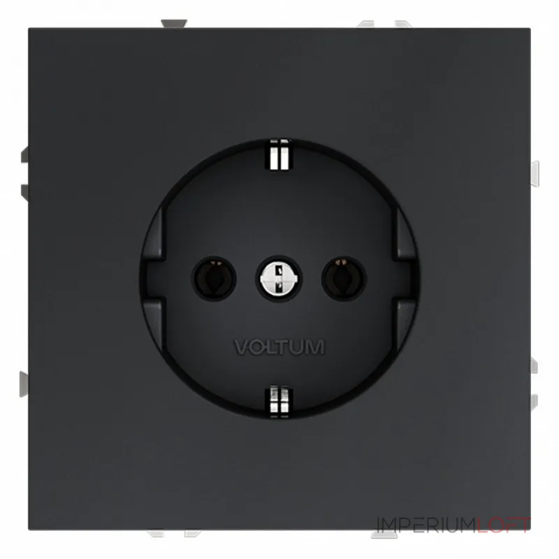 Розетка с заземлением без рамки Voltum S70 VLS040107 от ImperiumLoft Розетка с заземлением без рамки Voltum S70 VLS040107 от ImperiumLoft