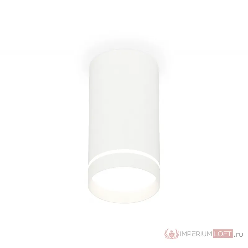 Комплект накладного светильника с акрилом XS8161006 SWH/FR белый песок/белый матовый GX53 (C8161, N8461) от NovaLamp
