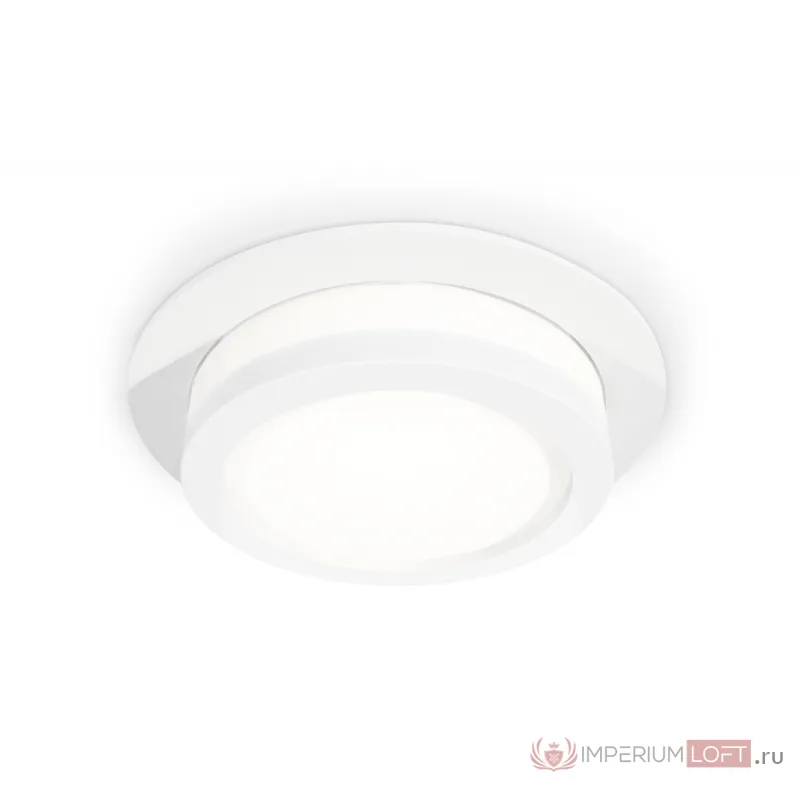 Комплект встраиваемого светильника XC8050017 SWH/FR белый песок/белый матовый GX53 (C8050, N8412) от NovaLamp