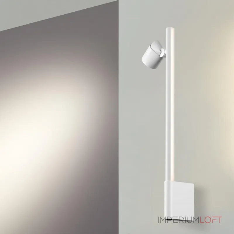 Светильник настенный диммируемый (выключатель) IP20 LED 7W+7W 4000K 220-240V FERMO 359312 OVER NT24 000 Белый
