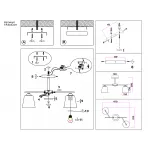 Светильник подвесной TR303201/2 WH/CH/FR белый/хром/белый матовый E27*2 max 60W 470*370*260 от NovaLamp Светильник подвесной TR303201/2 WH/CH/FR белый/хром/белый матовый E27*2 max 60W 470*370*260 от NovaLamp