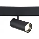 Светильник светодиодный для шинопровода Magnetic GL3833 BK черный IP20 15W 4200K 48V 24° D57*128 от NovaLamp