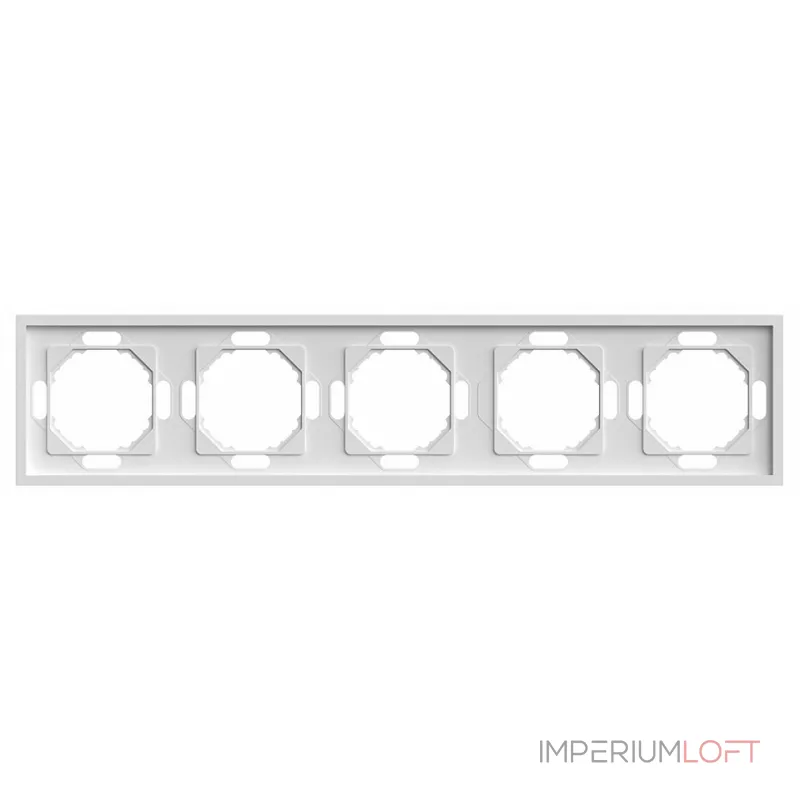 Рамка на 5 постов Stekker PFR00-5005-01 49888