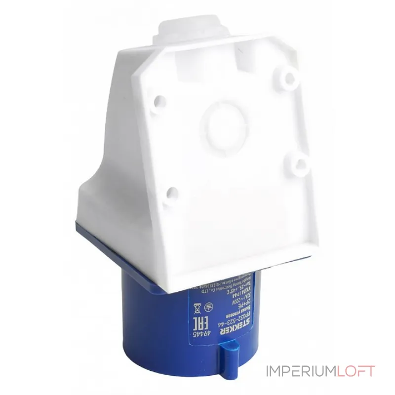 Вилка угловая 2P+PE Stekker ST 49445 от ImperiumLoft Вилка угловая 2P+PE Stekker ST 49445 от ImperiumLoft