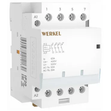 Контактор трехмодульный Werkel W943M63O