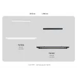 Светильник светодиодный подвесной TN71336 WH белый LED 10W 4200K 945*60*1060 от NovaLamp