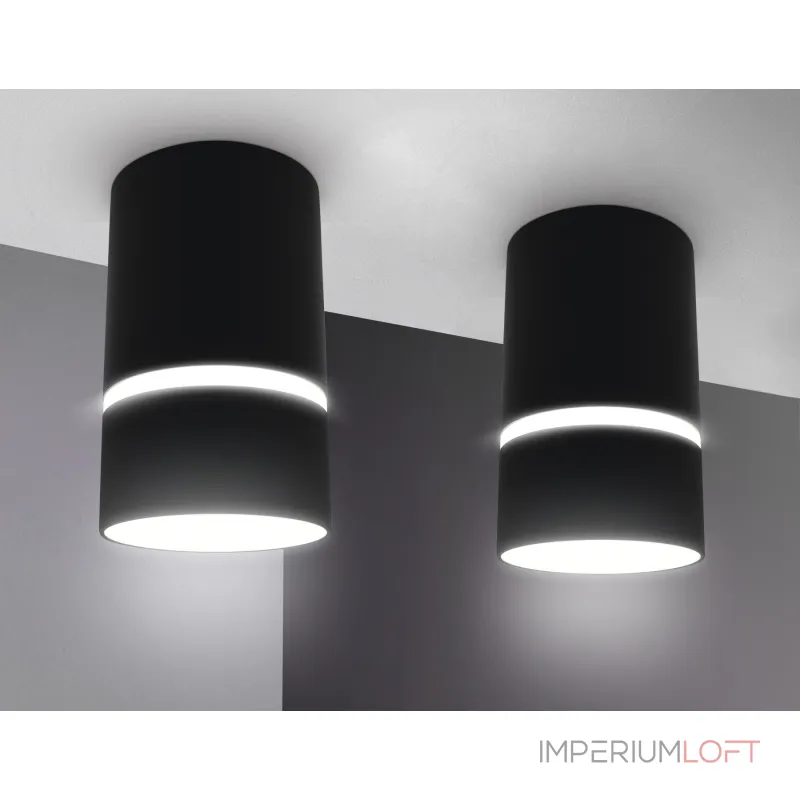 Накладной точечный светильник с акрилом TN3412 SBK черный песок GU5.3 D65*105 от NovaLamp Накладной точечный светильник с акрилом TN3412 SBK черный песок GU5.3 D65*105 от NovaLamp