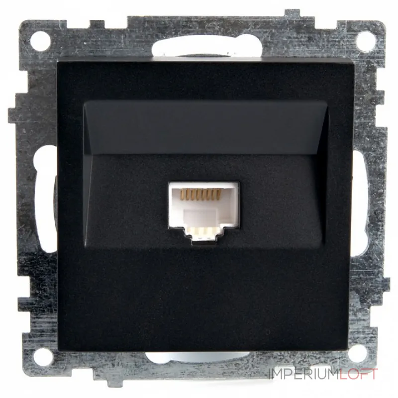 Розетка Ethernet RJ-45 без рамки Stekker Катрин 39613 Розетка Ethernet RJ-45 без рамки Stekker Катрин 39613