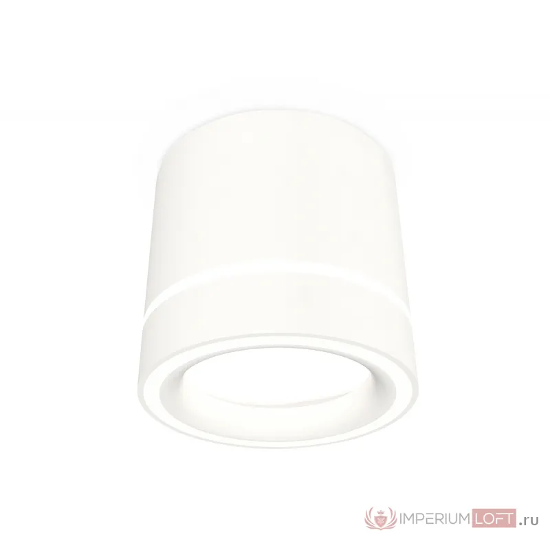 Комплект накладного светильника с акрилом XS8110004 SWH/FR белый песок/белый матовый GX53 (C8110, N8433) от NovaLamp