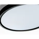 Потолочный светодиодный светильник FZ3055 BK черный IP44 33W+10W 6400+6400К D375*40 (Без ПДУ) от NovaLamp