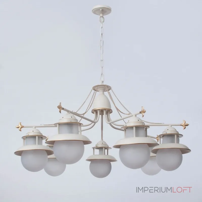 Подвесная люстра Abrasax Ursula L.9201-7CREAM/G от ImperiumLoft
