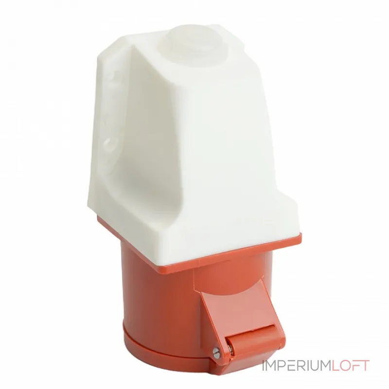 Розетка переносная разборная 3P+P с крышкой Stekker ST 49437 от ImperiumLoft