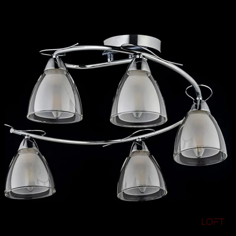Потолочная люстра Arti Lampadari Paola, Tavenna Nickel Paola E 1.1.5 N Потолочная люстра Arti Lampadari Paola, Tavenna Nickel Paola E 1.1.5 N