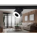 Светильник светодиодный трековый GL6863 BK черный LED 10W 4200K D75*80 от NovaLamp