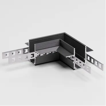 Соединитель угловой L-образный для треков встраиваемых Elektrostandard Slim Magnetic a067500 Соединитель угловой L-образный для треков встраиваемых Elektrostandard Slim Magnetic a067500