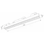 Встраиваемый светильник Elektrostandard Slim Magnetic a067377