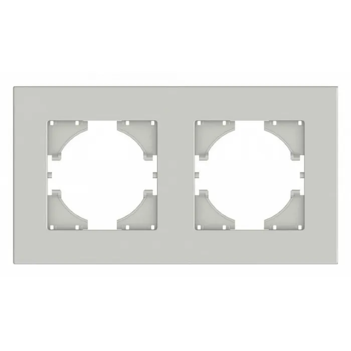 Рамка на 2 поста Gusi Electric CITY С1112-028 от ImperiumLoft