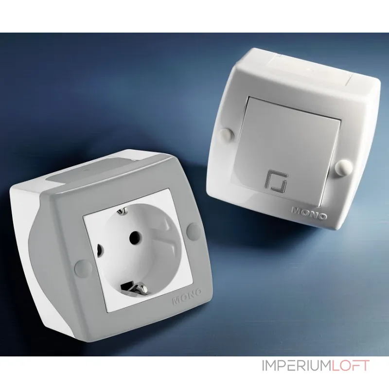 Выключатель одноклавишный Mono Electric Octans IP20 104-020001-100 Выключатель одноклавишный Mono Electric Octans IP20 104-020001-100