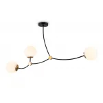 Подвесной светильник TR2568/3 BK/SB черный/бронза E27/3 max 60W 1130*150*540 от NovaLamp