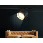 Светильник трековый GL5381 BK/GD черный/золото GX53 max 12W D95*130 от NovaLamp