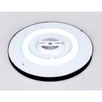 Потолочный светодиодный светильник FZ3055 BK черный IP44 33W+10W 6400+6400К D375*40 (Без ПДУ) от NovaLamp