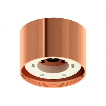 Корпус светильника накладной C8122 PPG золото розовое полированное D85*H60mm GX53