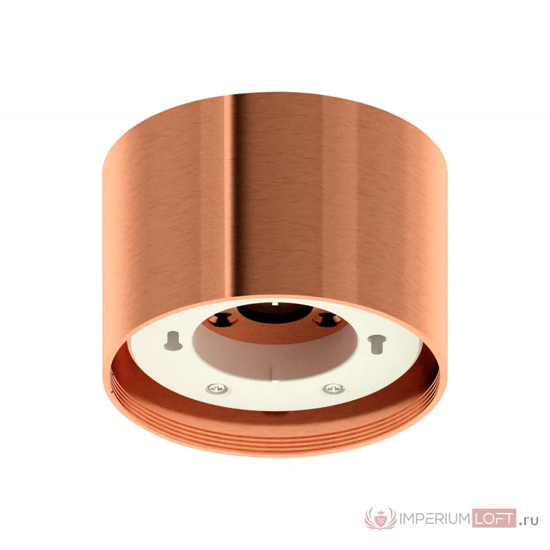 Корпус светильника накладной C8122 PPG золото розовое полированное D85*H60mm GX53 от NovaLamp