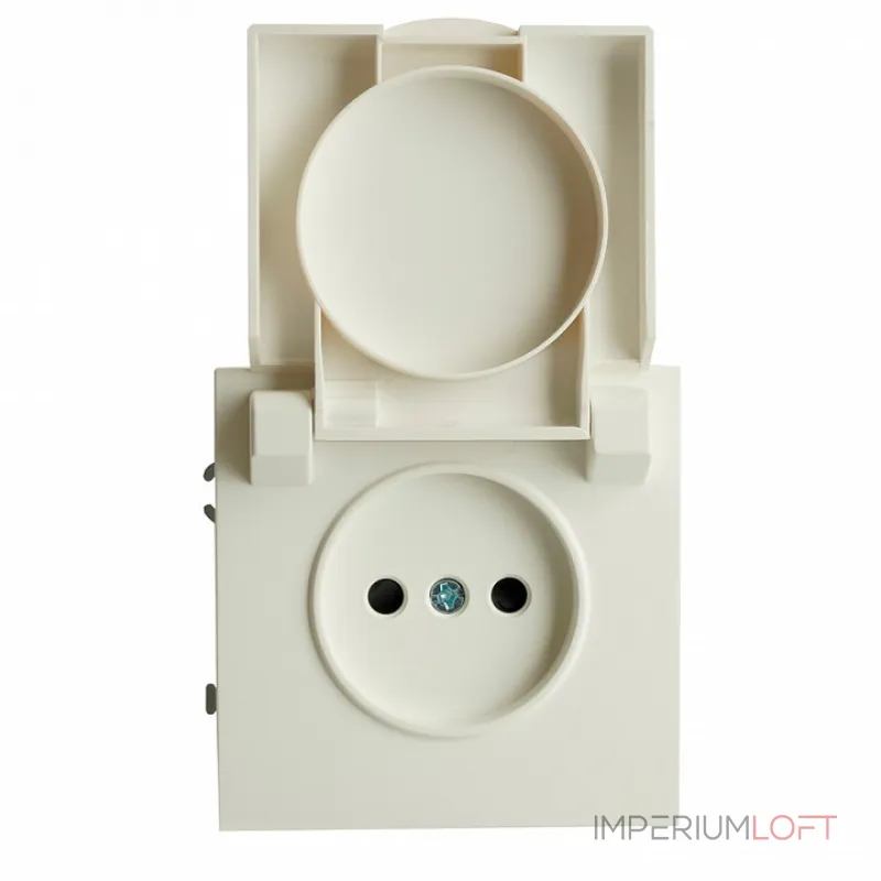 Розетка без заземления и со шторкой без рамки с крышкой Stekker RST16-5113-01 49878 Розетка без заземления и со шторкой без рамки с крышкой Stekker RST16-5113-01 49878