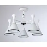 Подвесной светильник TR3165/5 WH/BK белый/черный E27/5 max 60W D580*380 от NovaLamp