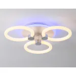 Светильник светодиодный потолочный FA3838/3 WH белый 42W 3000K-6400K+RGB D458*80 (ПДУ РАДИО 2.4G) от NovaLamp