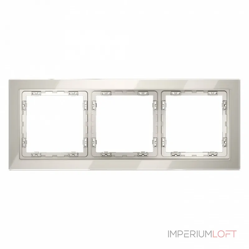 Рамка на 3 поста Voltum S70 VLS110303 от ImperiumLoft Рамка на 3 поста Voltum S70 VLS110303 от ImperiumLoft
