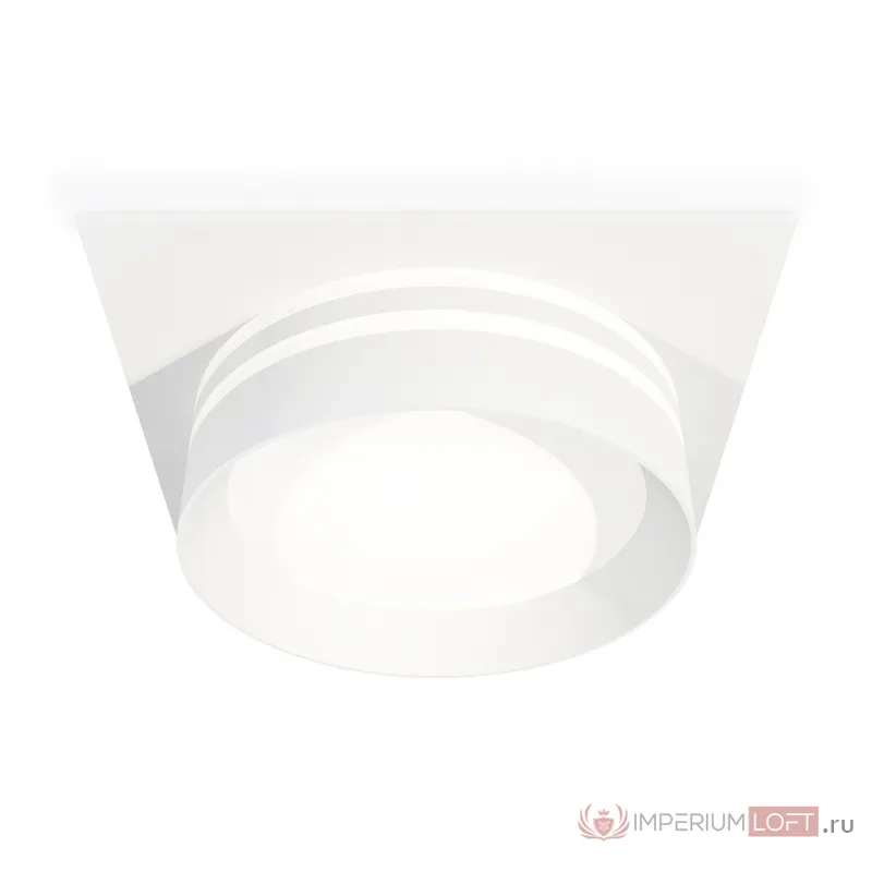 Комплект встраиваемого светильника XC8061021 SWH/FR белый песок/белый матовый GX53 (C8061, N8477) от NovaLamp