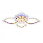 Потолочный светодиодный светильник с пультом FA5149 GD золото 77W 680*630*90 (ПДУ РАДИО 2.4) от NovaLamp Потолочный светодиодный светильник с пультом FA5149 GD золото 77W 680*630*90 (ПДУ РАДИО 2.4) от NovaLamp