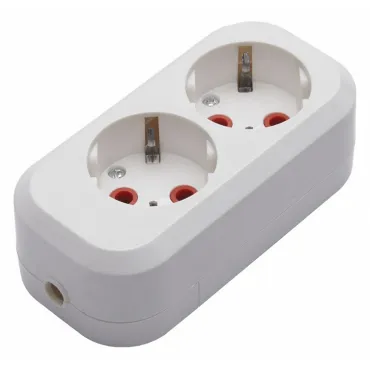 Розетка переносная разборная с заземлением Stekker Бруна 39010 Розетка переносная разборная с заземлением Stekker Бруна 39010