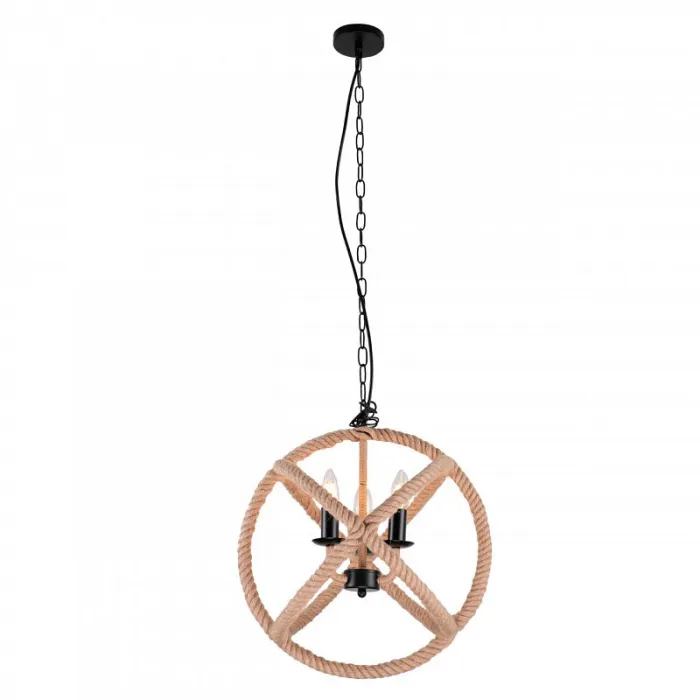 Подвесная люстра Imex MD.3158 MD.3158-3-P BK+BR от ImperiumLoft